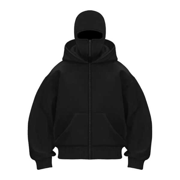 Fekete Hoodie